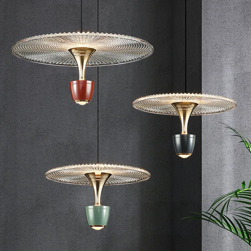 suspension acrylique à LED pour bar et café - vue 3 sur 9