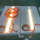 suspension tube de verre led créative minimaliste postmoderne