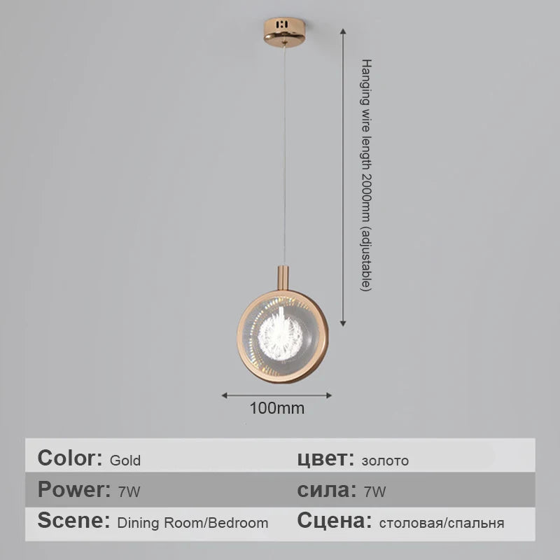 suspension en cristal de luxe pour décoration moderne intérieure - vue 10 sur 10