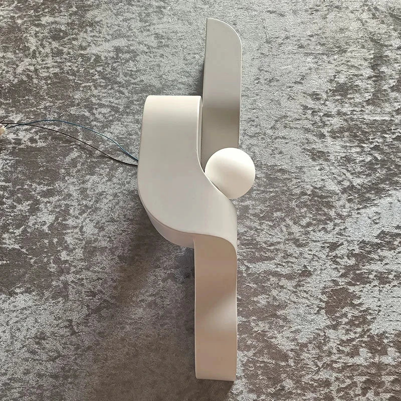 applique murale géométrique minimaliste moderne pour fond de tv - vue 4 sur 6