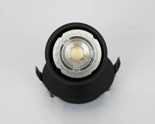 spot led vintage industriel encastré spot luminaire - vue 3 sur 9