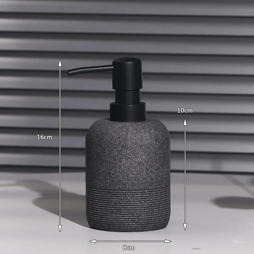 bouteille d'émulsion en grès pour salle de bain luxe - vue 11 sur 11