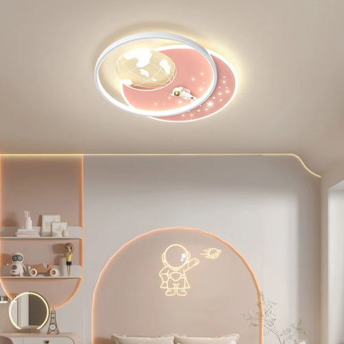 plafonnier moderne créatif pour chambre d'enfant en led - vue 4 sur 18