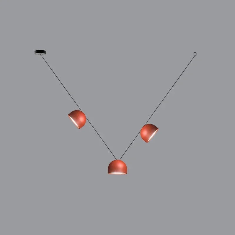 lustre dimmable led suspension éclairage luminaire intérieur - vue 6 sur 25