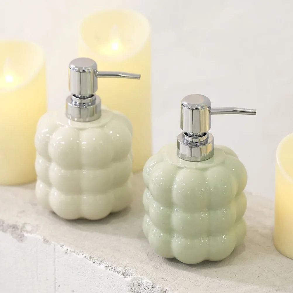 distributeurs de savon en céramique pour salle de bain - vue 3 sur 9