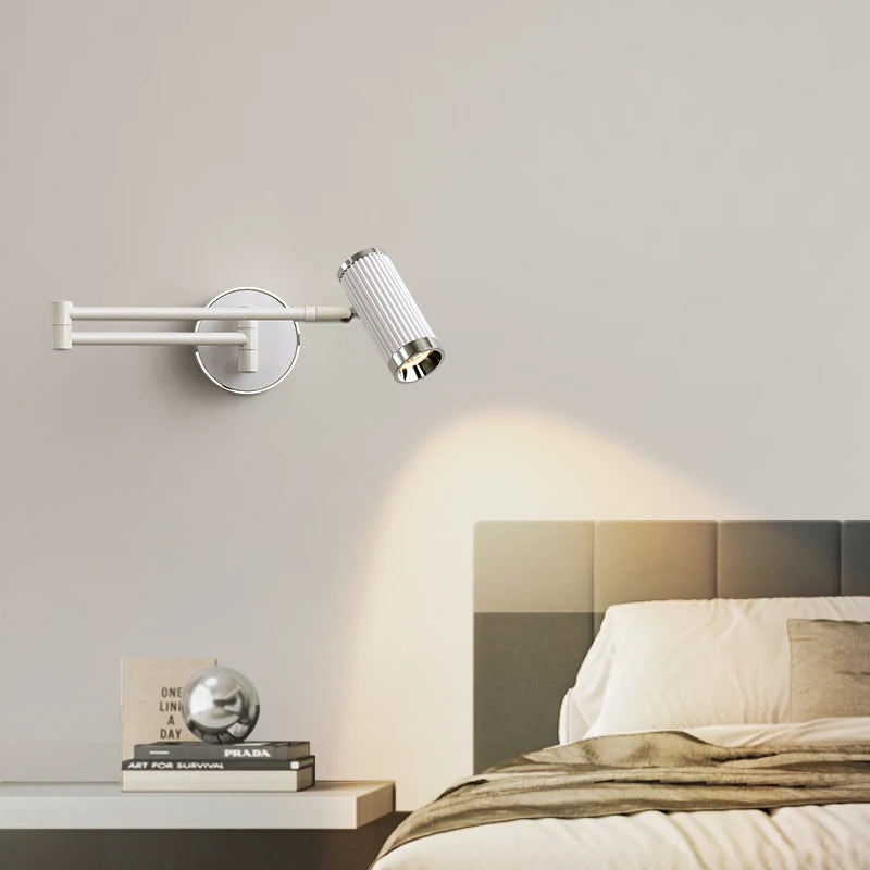 applique murale nordique pliable télescopique avec protection des yeux - vue 3 sur 8
