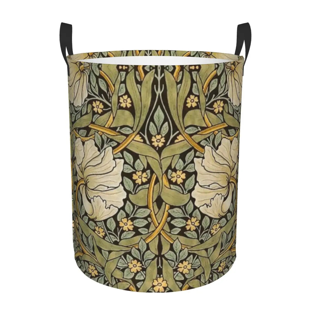 panier à linge pliable floral pour rangement jouets bébé - vue 25 sur 30