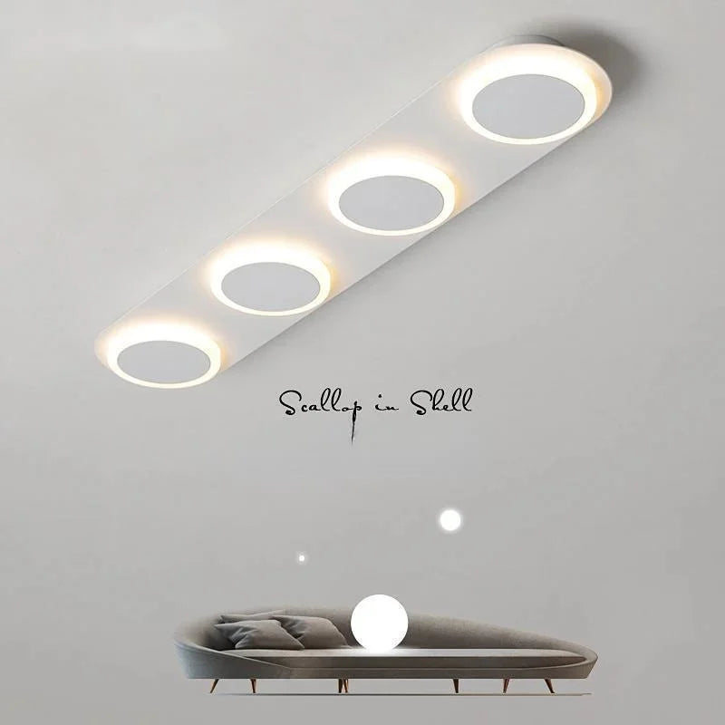 LED Long Pole Creative Chandelier, Used For Living Rooms, Bedrooms, Dining Rooms, Indoor Corridors, Balcony Entrances, And Home - vue 2 sur 12