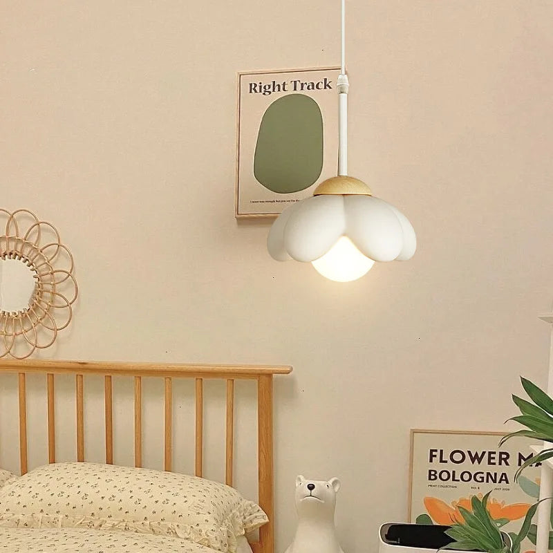 suspension romantique à fleurs pour décoration intérieure enfants - vue 4 sur 10