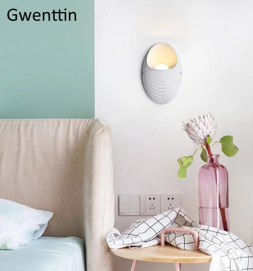 applique murale à led style nordique pour décoration intérieure - vue 4 sur 10