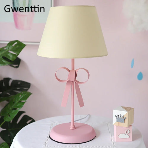 lampe de bureau moderne à nœud papillon pour chambre décorative - vue 3 sur 14