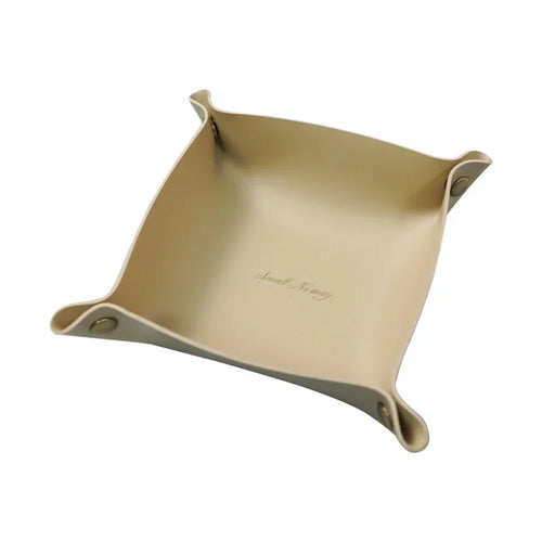 boîte de rangement en cuir pour bureau et accessoires - vue 15 sur 20