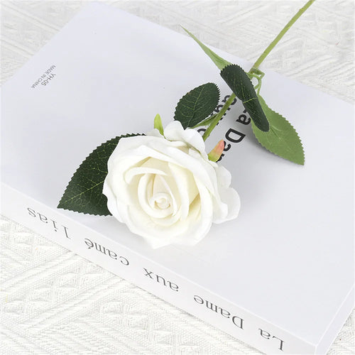 bouquet de roses artificielles pour mariage Noël ou Saint-Valentin - vue 7 sur 14