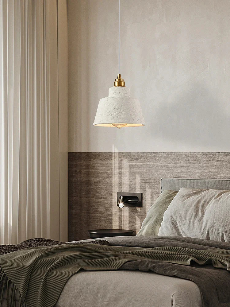 suspension artisanale wabi-sabi pour ambiance japonaise moderne - vue 3 sur 16
