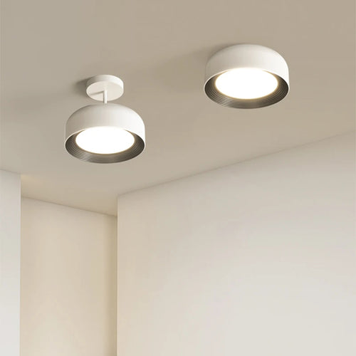 plafonniers rétro à spectre complet protection des yeux bauhaus chrome - vue 2 sur 8