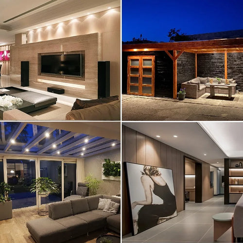spot led encastrable inclinable réglable en hauteur pour intérieur - vue 7 sur 6