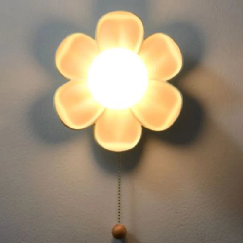 applique murale fleurs pour chambre de princesse moderne - vue 3 sur 14