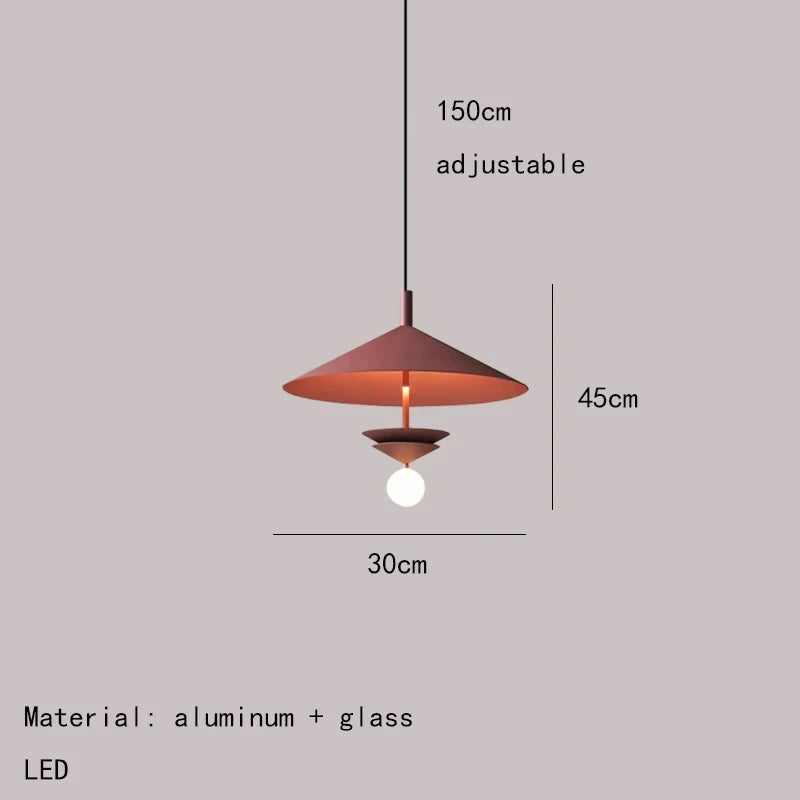 suspension en métal pour intérieur moderne avec lumière douce - vue 14 sur 14