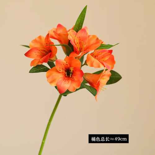 fleur artificielle trompette bouquet décoratif pour mariage et maison - vue 13 sur 12