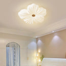 plafonnier moderne à leds en forme de fleur pour décoration intérieure