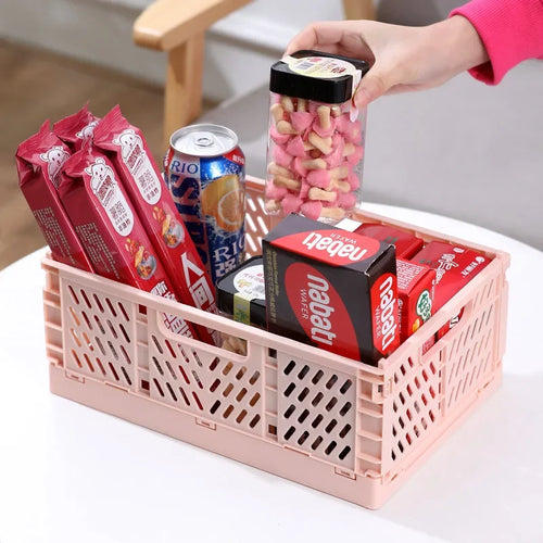 panier de rangement pliable pour accessoires et gadgets divers - vue 4 sur 14