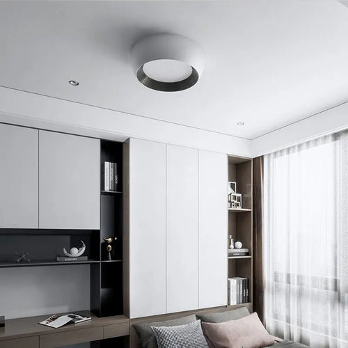 Plafonnier design style italien en métal Boxy - vue 5 sur 10