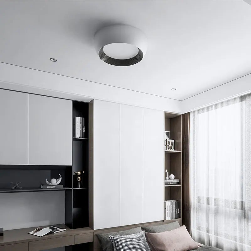 Plafonnier design style italien en métal Boxy - vue 4 sur 10