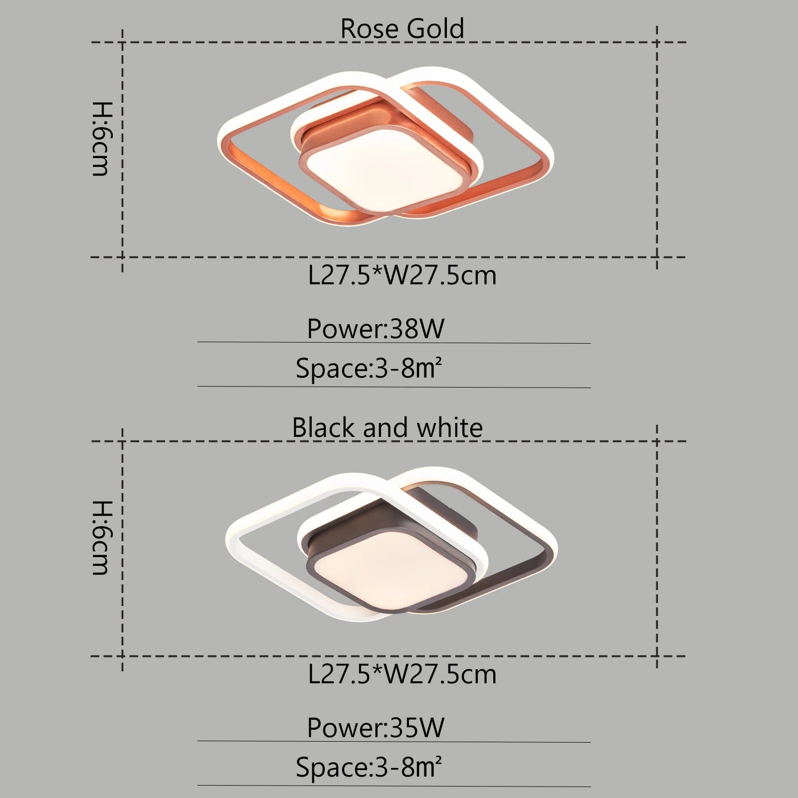 lustre moderne led pour intérieur design élégant et contemporain - vue 2 sur 8