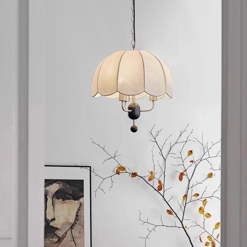 suspension en tissu nordique pour un éclairage moderne - vue 3 sur 9