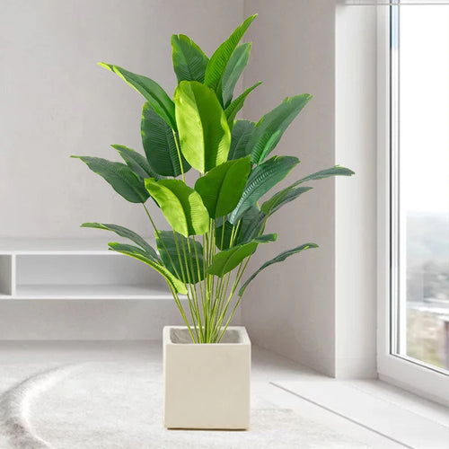 plantes artificielles palmier tropical faux pour décoration intérieure extérieure - vue 3 sur 6