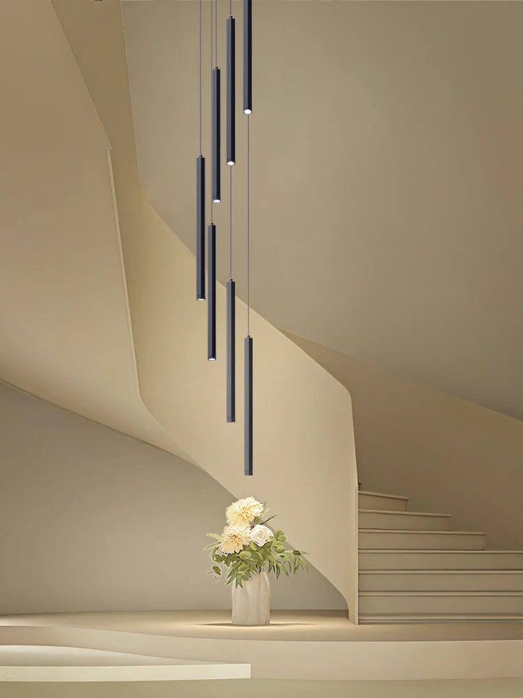 lustre suspendu pour éclairage décoratif moderne élégant - vue 1 sur 17