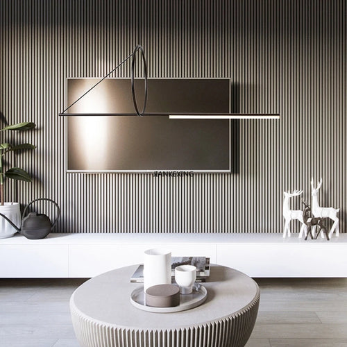 suspension led design scandinave luminaires maison déco - vue 5 sur 7