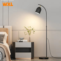 lampadaire led moderne à éclairage réglable design nordique