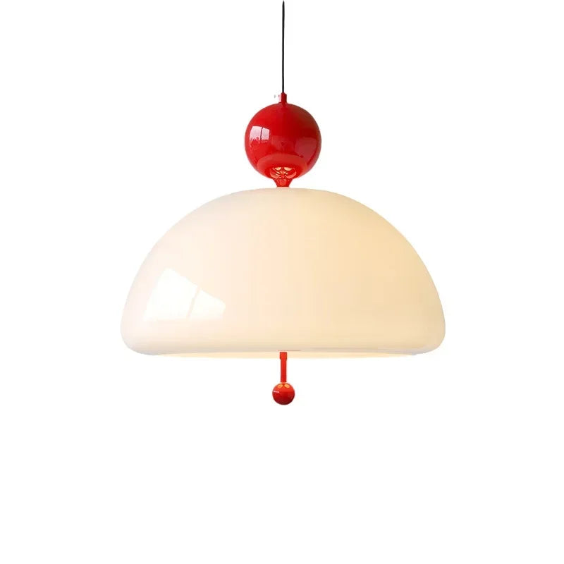 Medieval Retro Pendant Light Ceiling Hanging Lamp Glass Suspension for Living Dining Room Kitchen - vue 6 sur 11