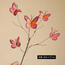 branche de fleur de papillon artificielle pour décoration créative et mariage