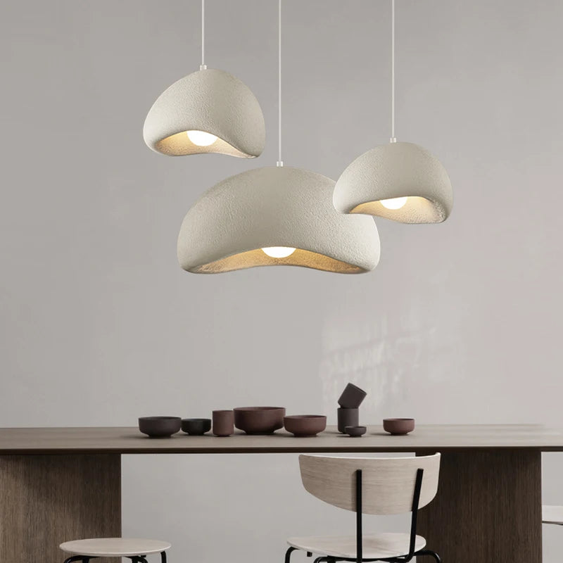suspension design nordique en résine pour espaces modernes - vue 6 sur 7