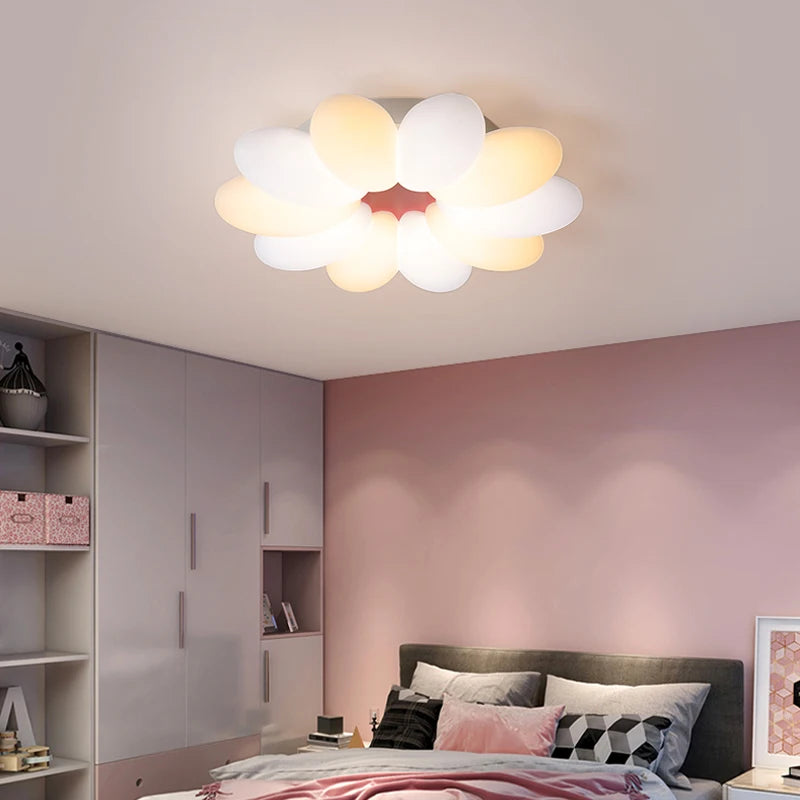 Plafonnier led créatif ovale pour éclairage quotidien intérieur - vue 3 sur 7