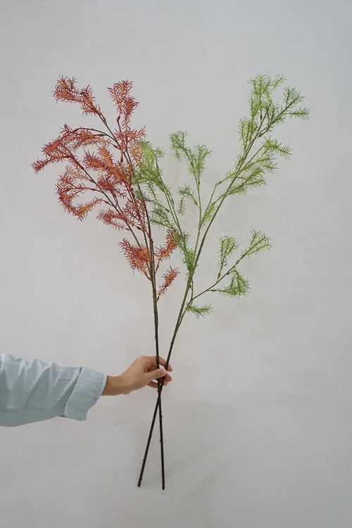 fougère artificielle à longue branche pour décoration intérieure - vue 4 sur 6