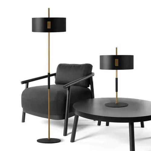 Modern Creative Led Floor Lamp, Used In The Living Room Next To The Sofa, Bedroom Bedside Lamp, Black Floor Lamp In The Study - vue 5 sur 8