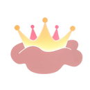applique murale couronne avec télécommande pour chambre d'enfant