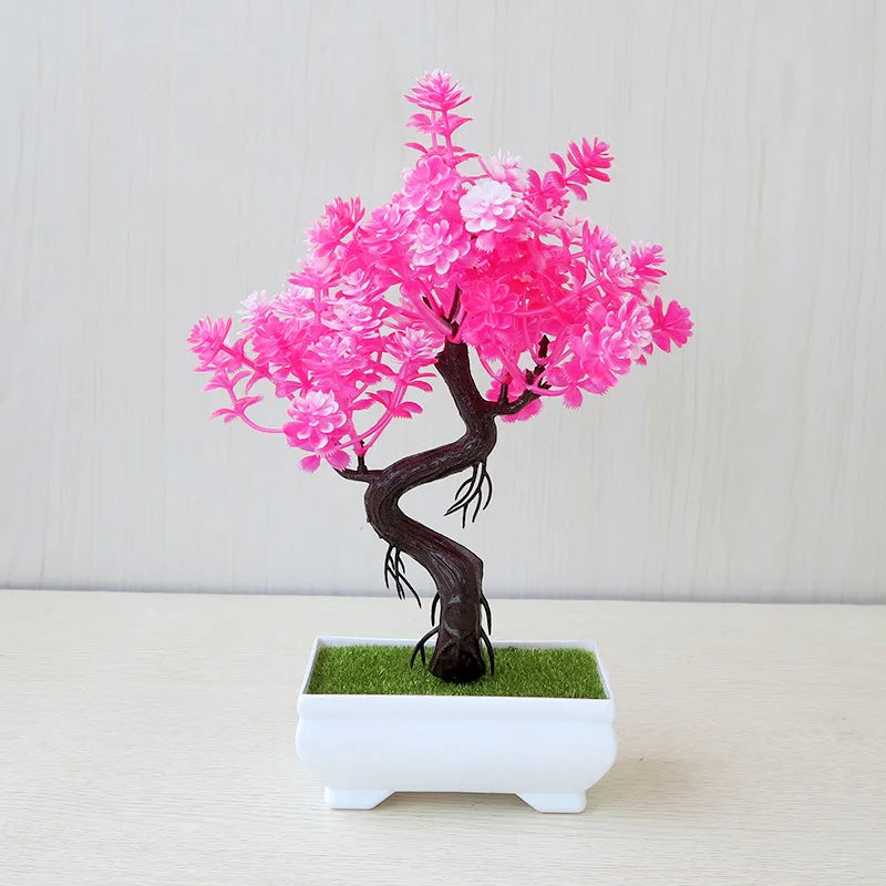 plantes artificielles décoratives bonsaï en pot pour jardin zen - vue 9 sur 25