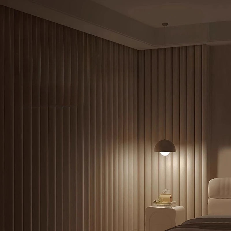 Rideau occultant moderne motif géométrique salon chambre - vue 3 sur 13