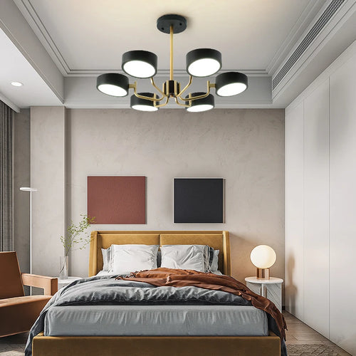 lustre moderne simple pour éclairage intérieur design élégant - vue 3 sur 18