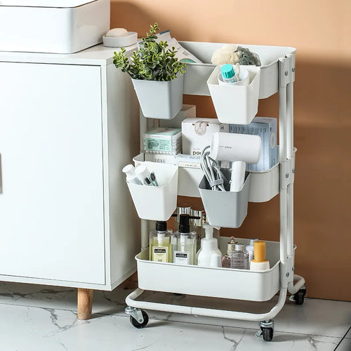 panier suspendu en plastique pour rangement pratique et organisé - vue 5 sur 15