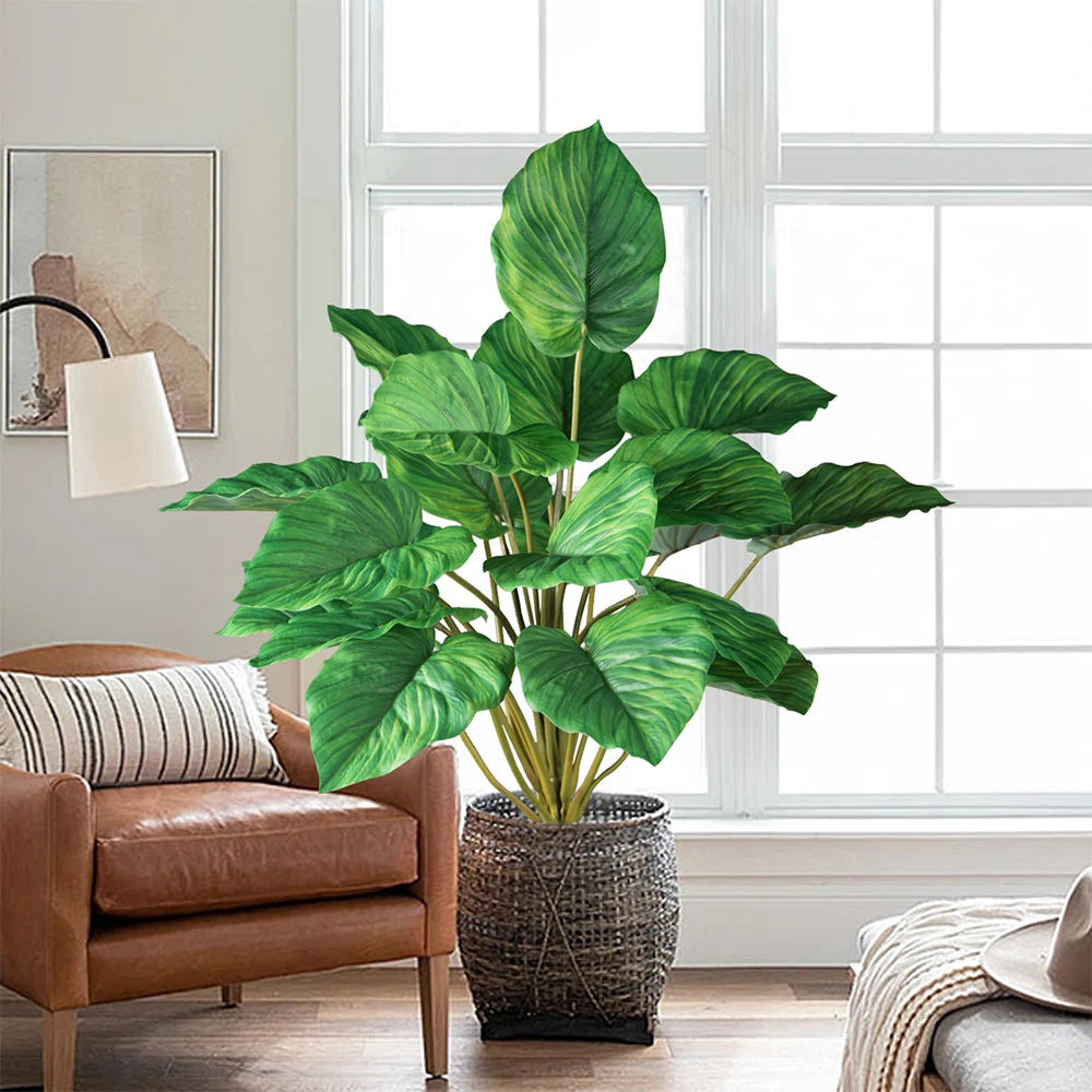 plantes artificielles monstera pour décoration intérieure et extérieure - vue 2 sur 10