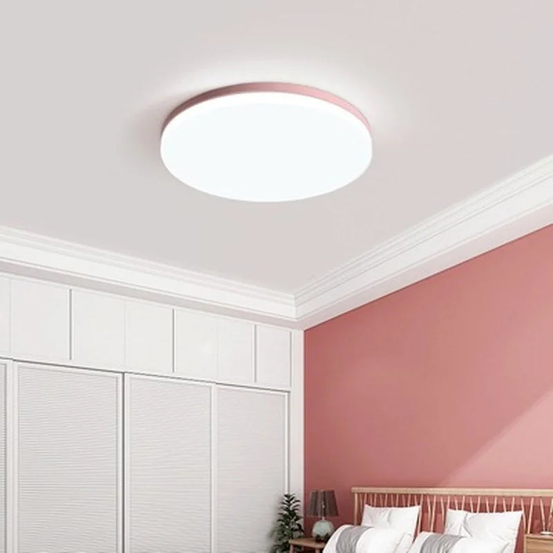 plafonnier led rond multicolore à intensité variable pour intérieur - vue 3 sur 5