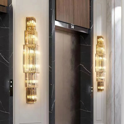 applique murale moderne en cristal pour un éclairage luxueux - vue 4 sur 15