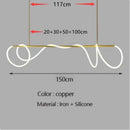 lustre design nordique à led intensité variable pour intérieur