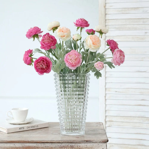 petit bouquet de fleurs artificielles pour décoration de mariage hiver - vue 3 sur 12