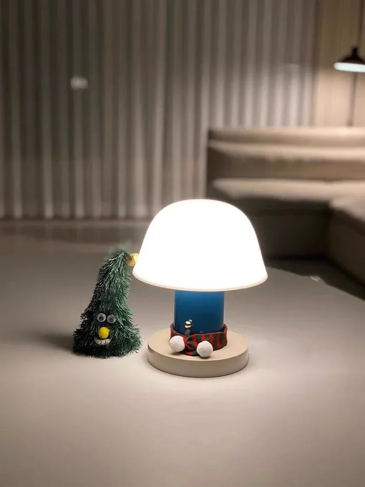 lampe à poser rétro danoise ambiance chaleureuse et décorative - vue 2 sur 9